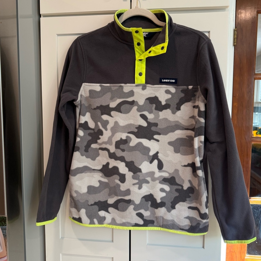 NWOT Lands End Kids Fleece sized XL (14/16)